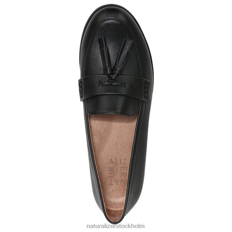 marco loafer svart slät syntet 444DB603 loafers | Naturalizer kvinnor