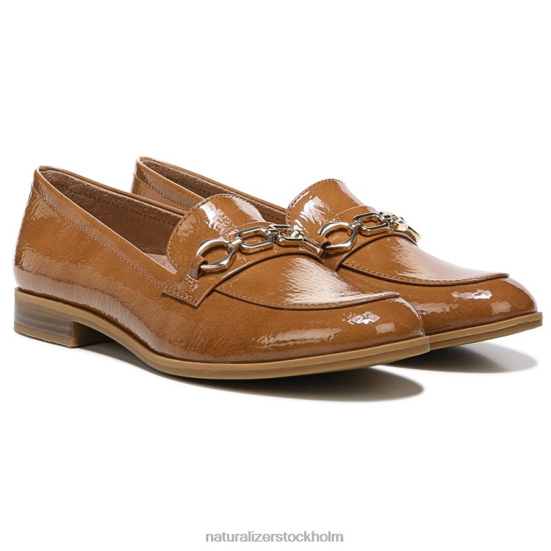 mariana bit loafer tan patent syntetisk 444DB586 loafers | Naturalizer kvinnor