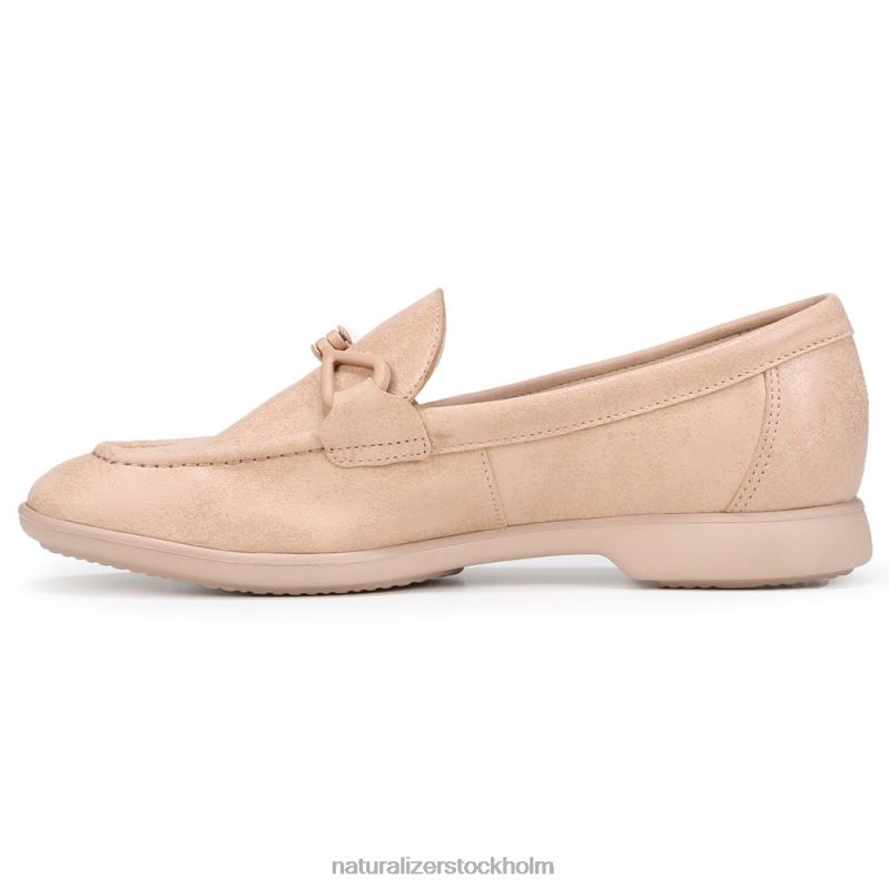 ravenna slip on loafer beige läder 444DB78 loafers | Naturalizer kvinnor