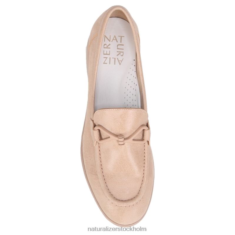 ravenna slip on loafer beige läder 444DB78 loafers | Naturalizer kvinnor