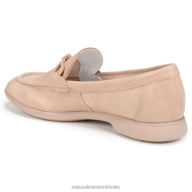 ravenna slip on loafer beige läder 444DB78 loafers | Naturalizer kvinnor