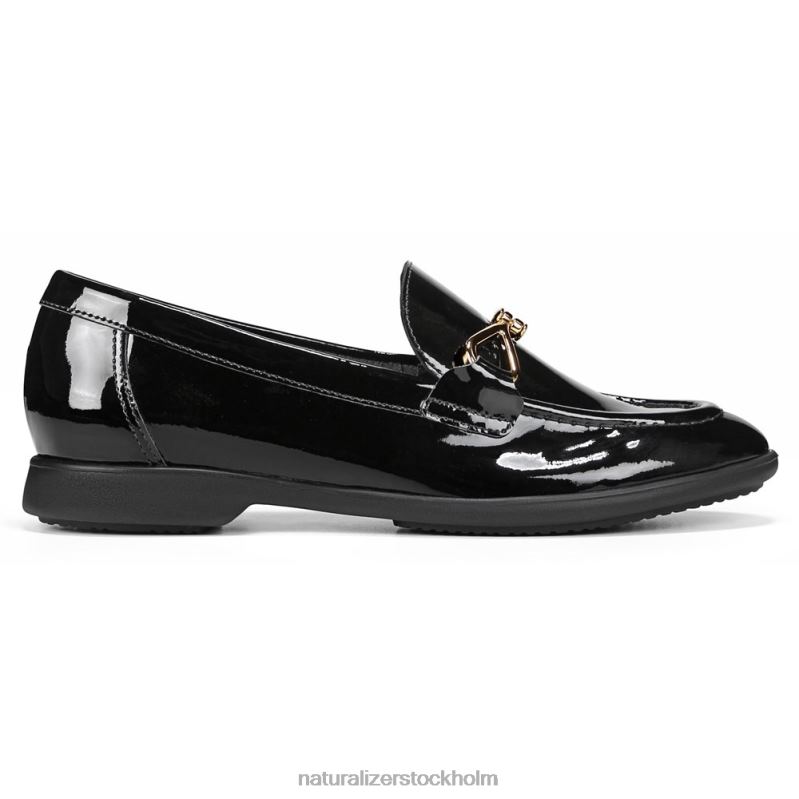 ravenna slip on loafer svart lack 444DB79 loafers | Naturalizer kvinnor