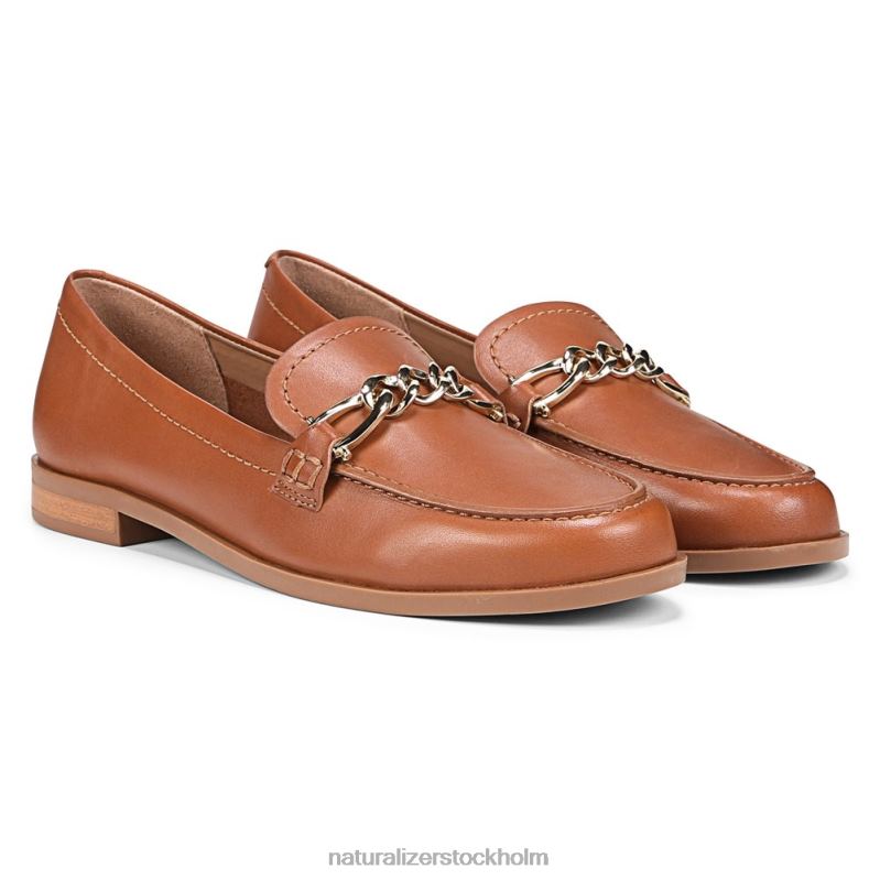 sawyer loafer brunt läder 444DB402 loafers | Naturalizer kvinnor