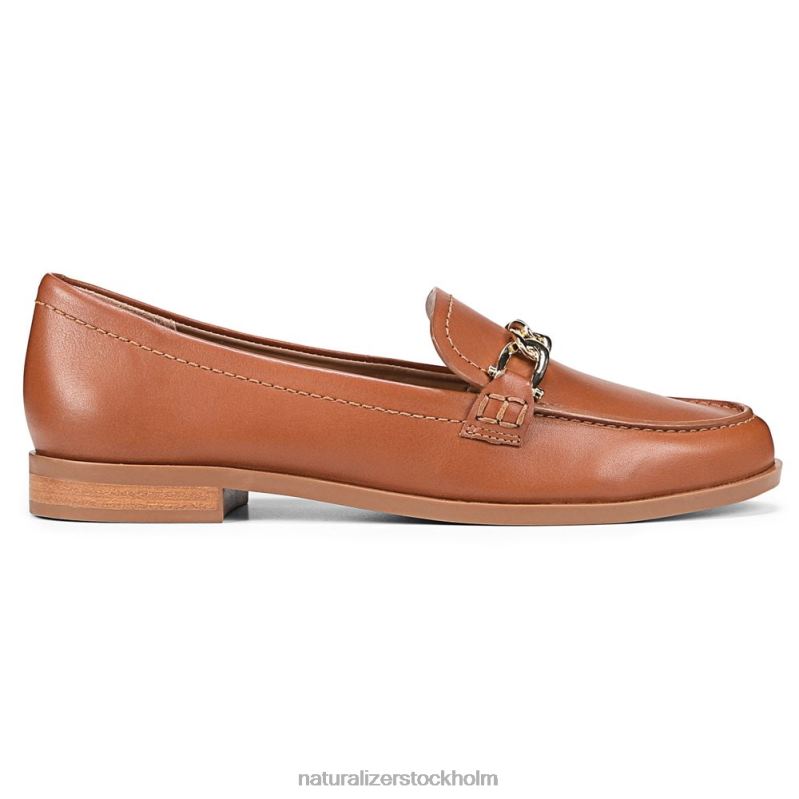 sawyer loafer brunt läder 444DB402 loafers | Naturalizer kvinnor