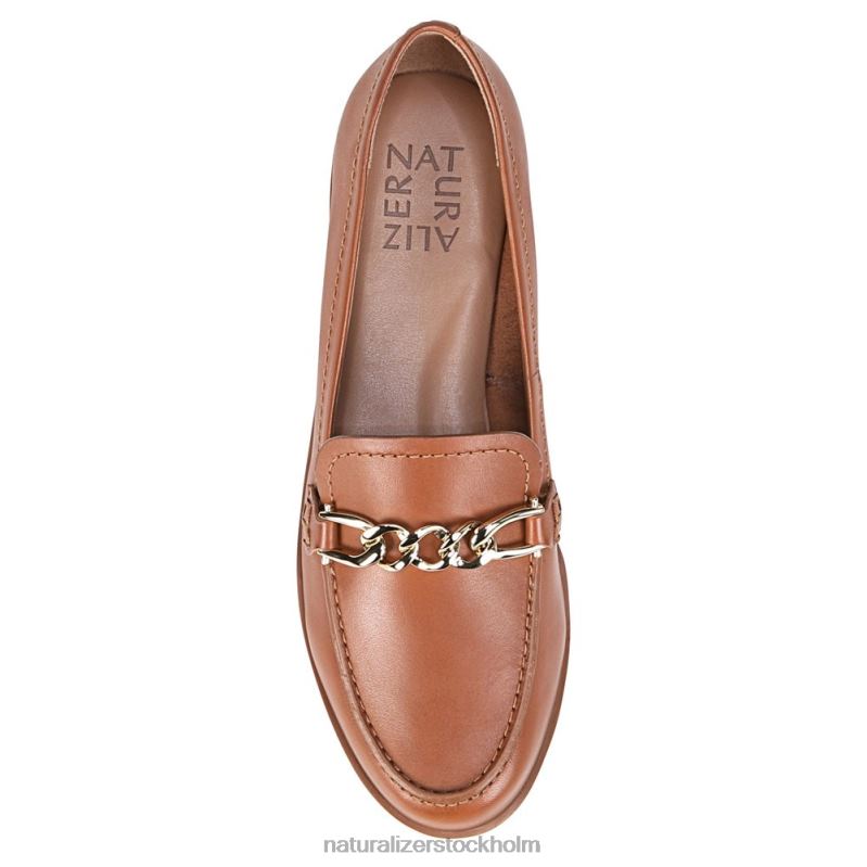 sawyer loafer brunt läder 444DB402 loafers | Naturalizer kvinnor