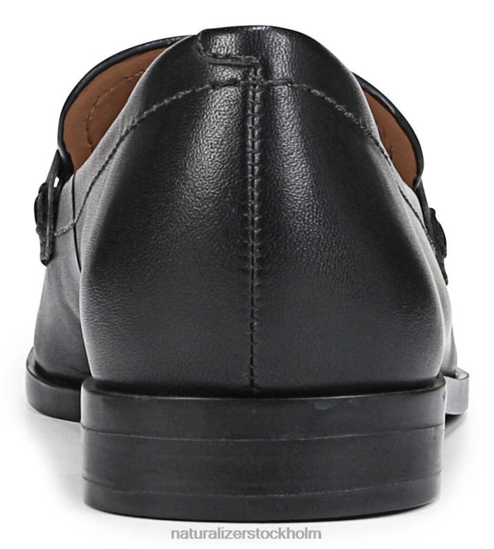 sawyer loafer svart läder 444DB401 loafers | Naturalizer kvinnor