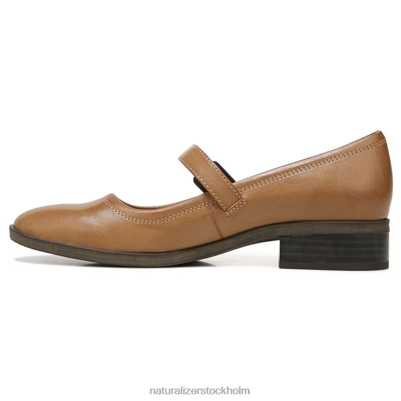 själ ramona mary jane platt engelskt tebrunt syntetiskt 444DB348 loafers | Naturalizer kvinnor