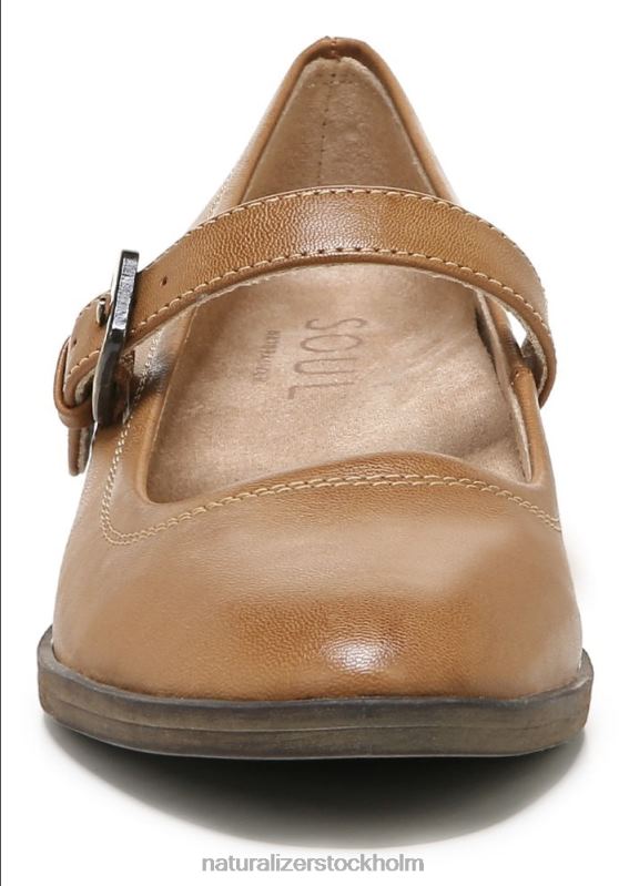 själ ramona mary jane platt engelskt tebrunt syntetiskt 444DB348 loafers | Naturalizer kvinnor