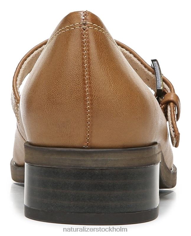 själ ramona mary jane platt engelskt tebrunt syntetiskt 444DB348 loafers | Naturalizer kvinnor