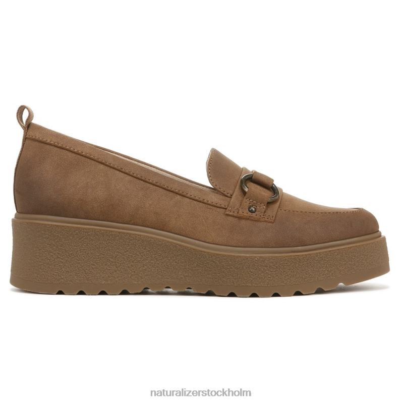 soul joyla loafer bananbröd brunt tyg 444DB552 loafers | Naturalizer kvinnor