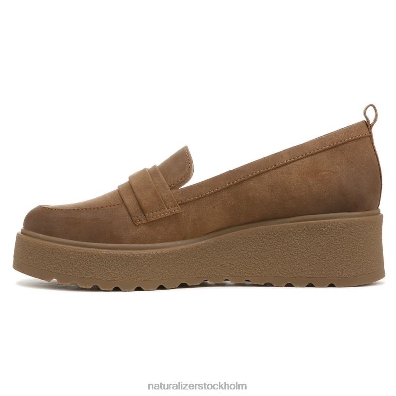 soul joyla loafer bananbröd brunt tyg 444DB552 loafers | Naturalizer kvinnor