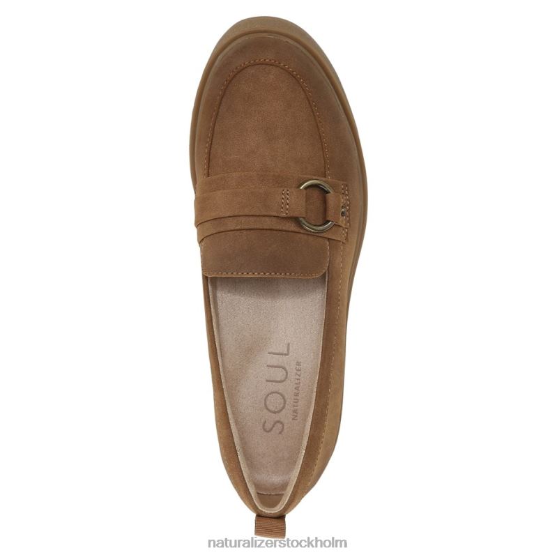soul joyla loafer bananbröd brunt tyg 444DB552 loafers | Naturalizer kvinnor