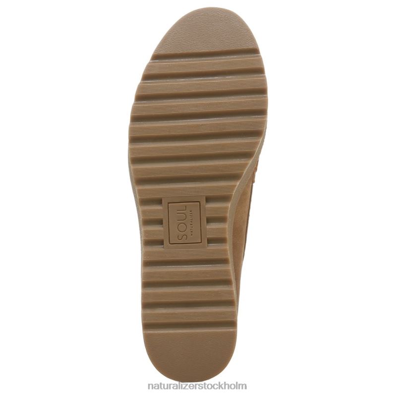 soul joyla loafer bananbröd brunt tyg 444DB552 loafers | Naturalizer kvinnor