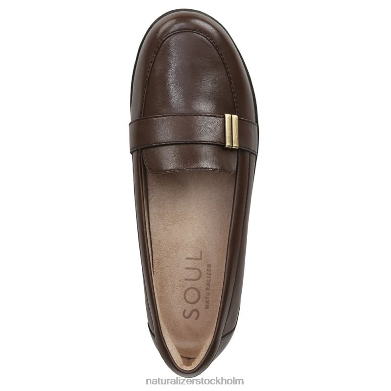 soul kentley loafer brunt läder 444DB424 loafers | Naturalizer kvinnor