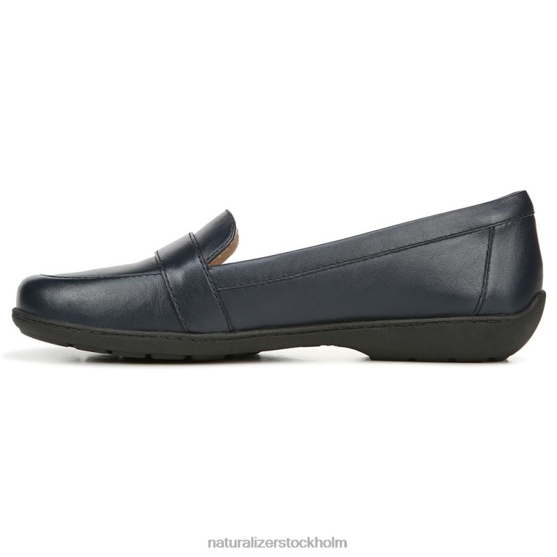soul kentley loafer marinblått läder 444DB423 loafers | Naturalizer kvinnor