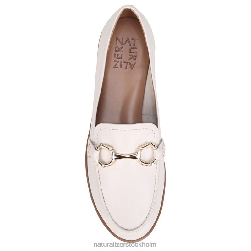 stevie loafer satin pärla beige läder 444DB261 loafers | Naturalizer kvinnor