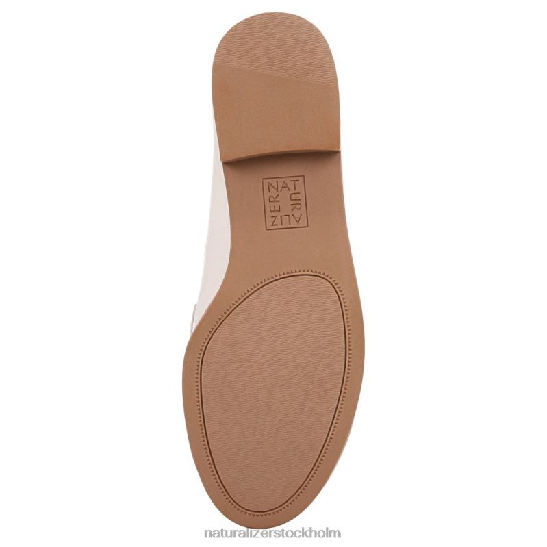stevie loafer satin pärla beige läder 444DB261 loafers | Naturalizer kvinnor