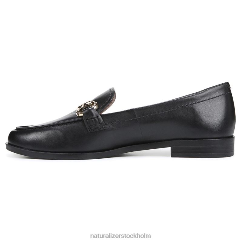 stevie loafer svart läder 444DB260 loafers | Naturalizer kvinnor
