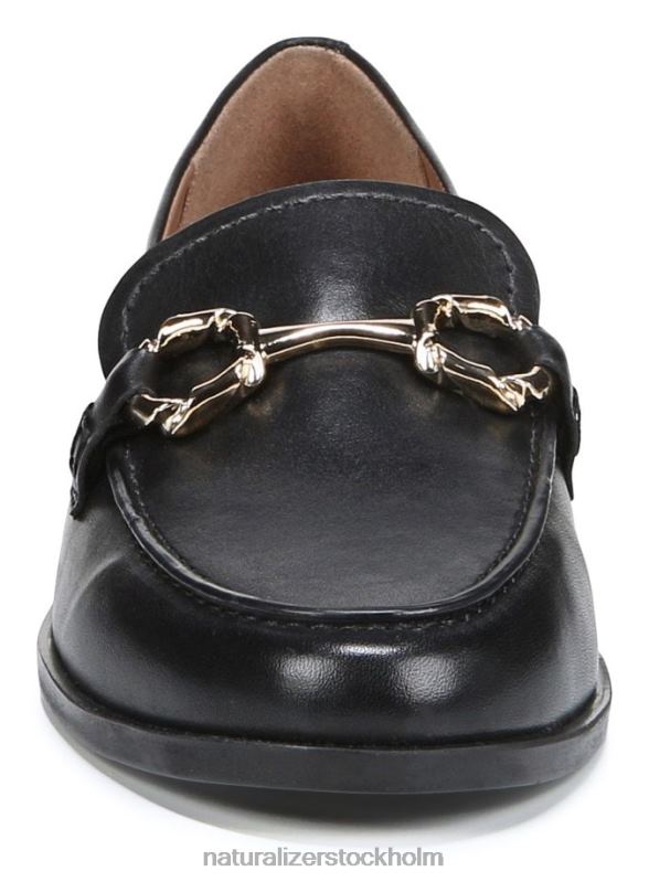 stevie loafer svart läder 444DB260 loafers | Naturalizer kvinnor