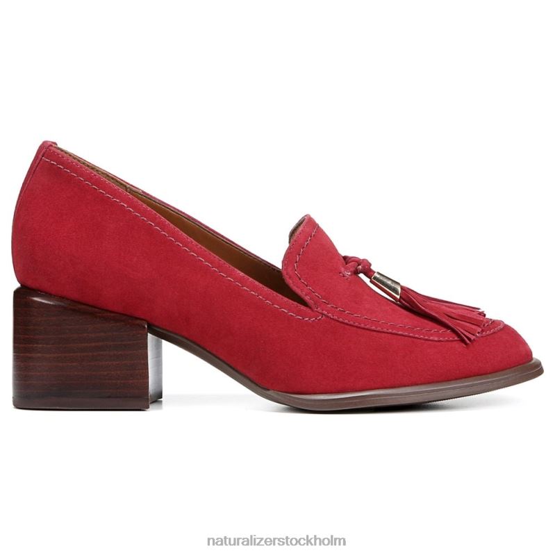trixie loafer rubinröd mocka 444DB655 loafers | Naturalizer kvinnor