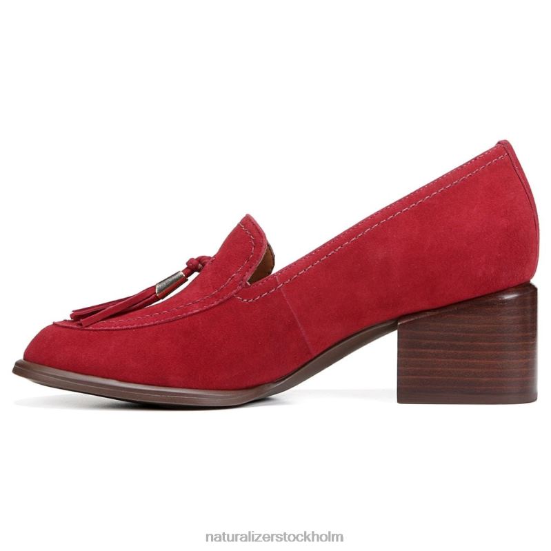 trixie loafer rubinröd mocka 444DB655 loafers | Naturalizer kvinnor