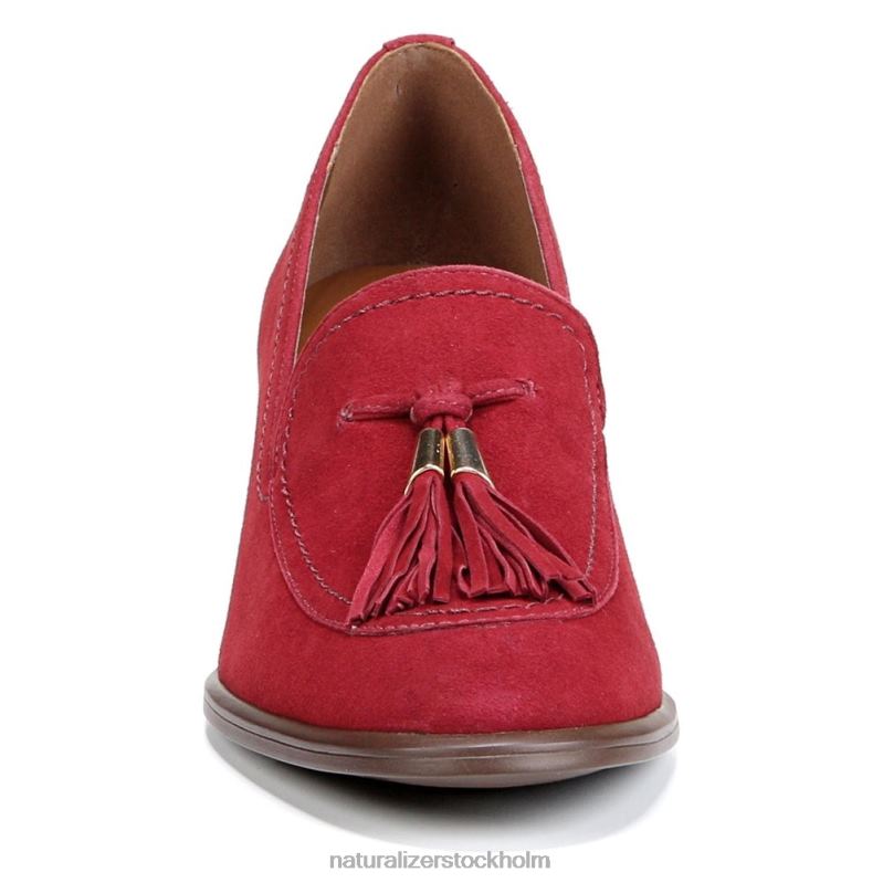 trixie loafer rubinröd mocka 444DB655 loafers | Naturalizer kvinnor