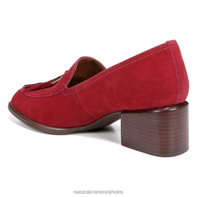 trixie loafer rubinröd mocka 444DB655 loafers | Naturalizer kvinnor