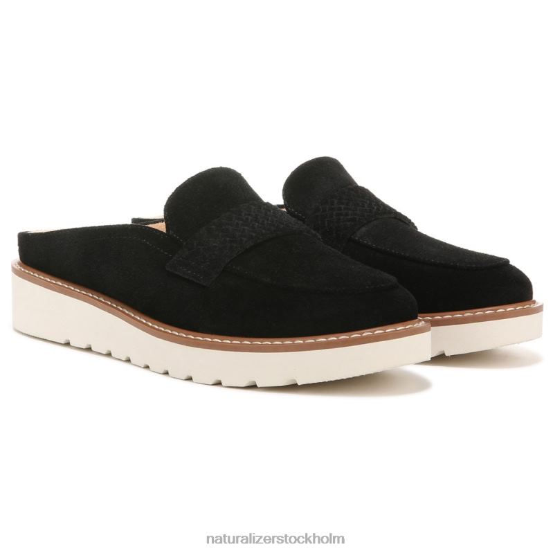 adilin mule svart mocka 444DB553 mulor | Naturalizer kvinnor