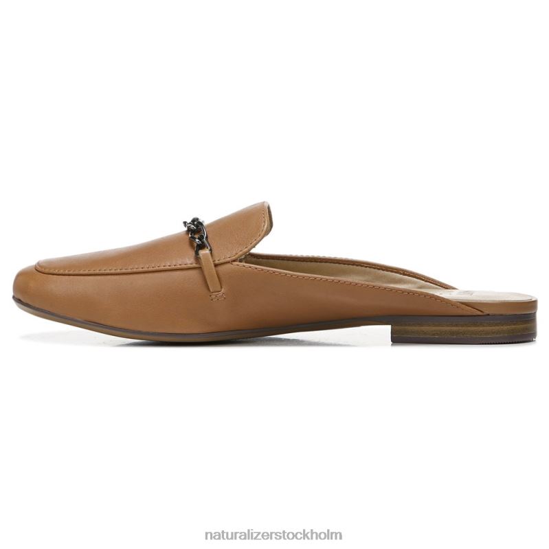 emiline mule brunbrunt läder 444DB63 mulor | Naturalizer kvinnor