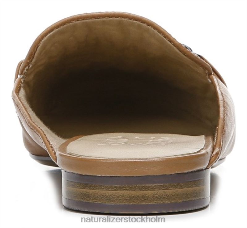 emiline mule brunbrunt läder 444DB63 mulor | Naturalizer kvinnor