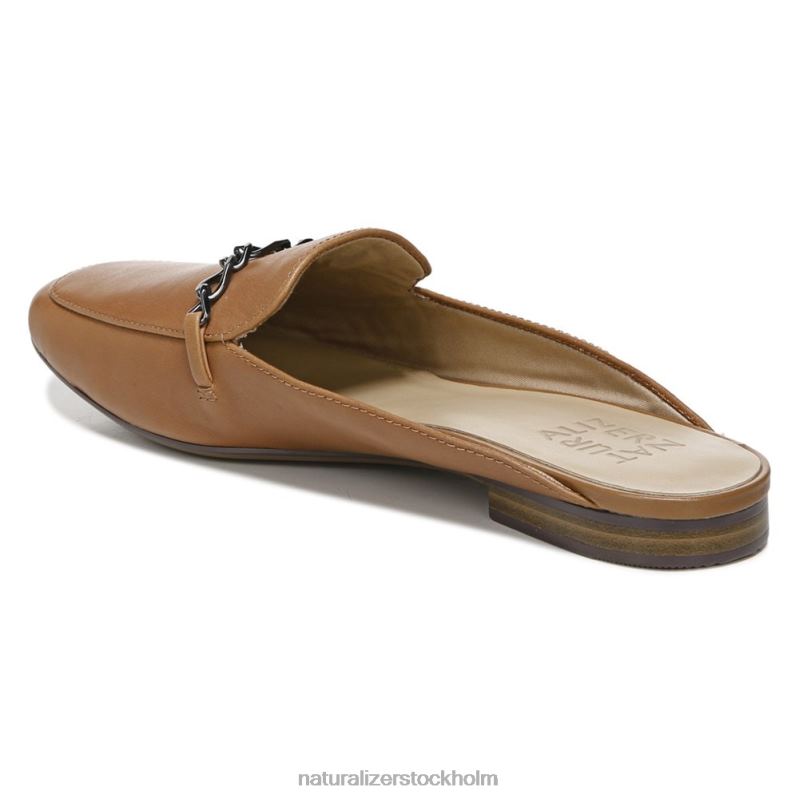 emiline mule brunbrunt läder 444DB63 mulor | Naturalizer kvinnor
