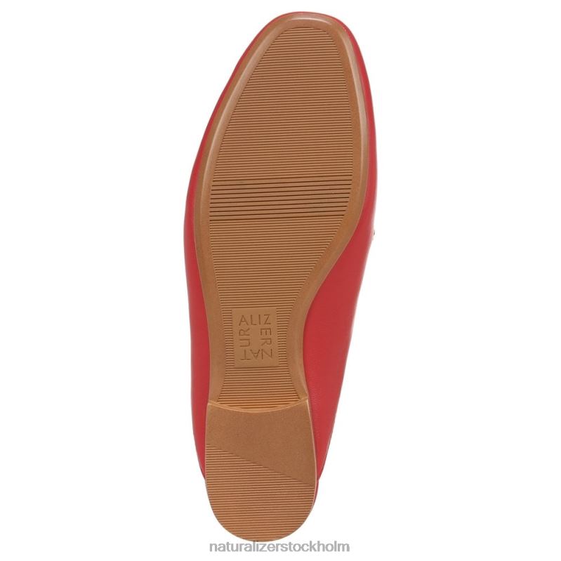 emiline mule karmosinröd läder 444DB60 mulor | Naturalizer kvinnor