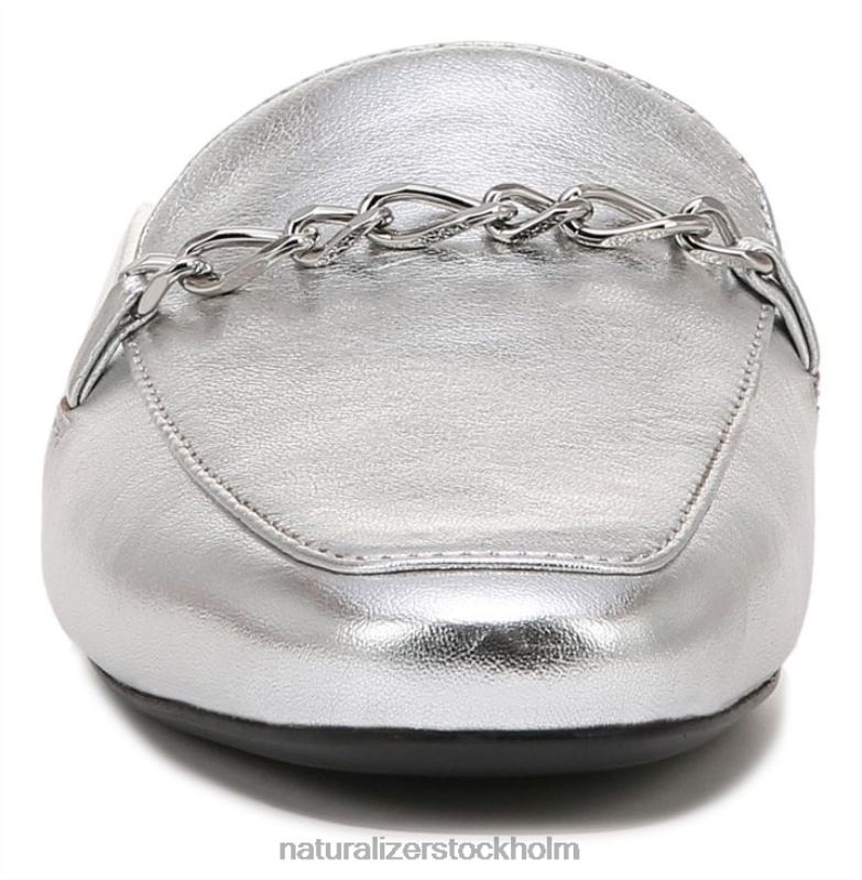 emiline mule silver läder 444DB64 mulor | Naturalizer kvinnor