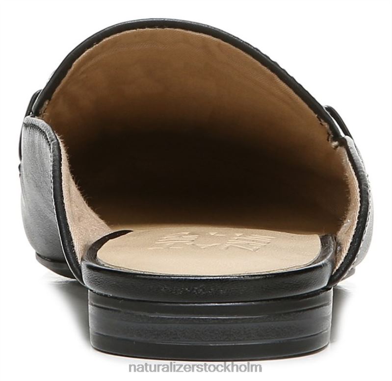 emiline mule svart läder 444DB61 mulor | Naturalizer kvinnor