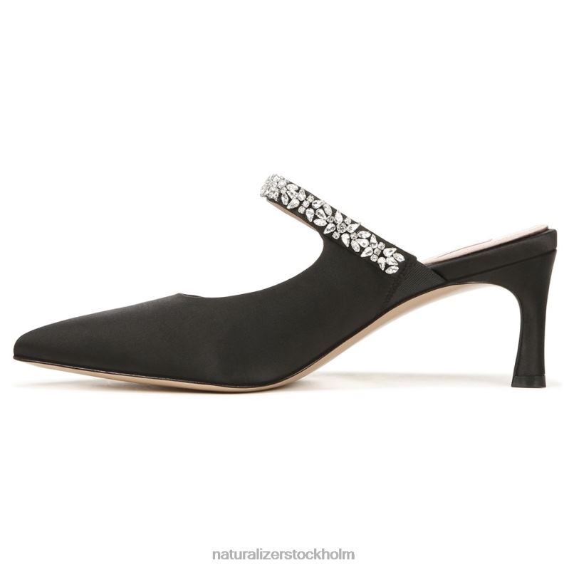 kärlek klänning mule svart tyg 444DB315 mulor | Naturalizer kvinnor