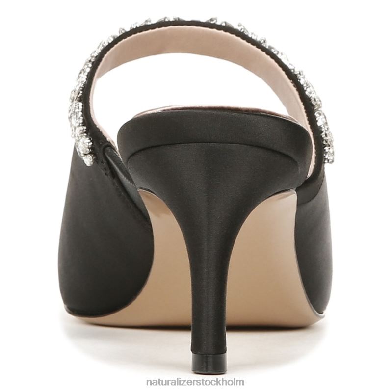 kärlek klänning mule svart tyg 444DB315 mulor | Naturalizer kvinnor