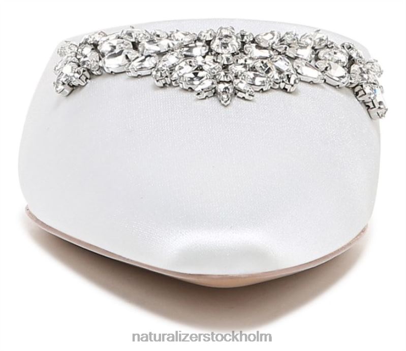 pyaar mule sidenvitt tyg 444DB101 mulor | Naturalizer kvinnor