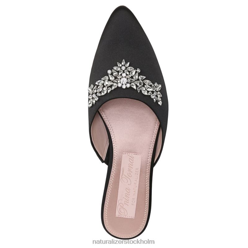 pyaar mule svart tyg 444DB102 mulor | Naturalizer kvinnor
