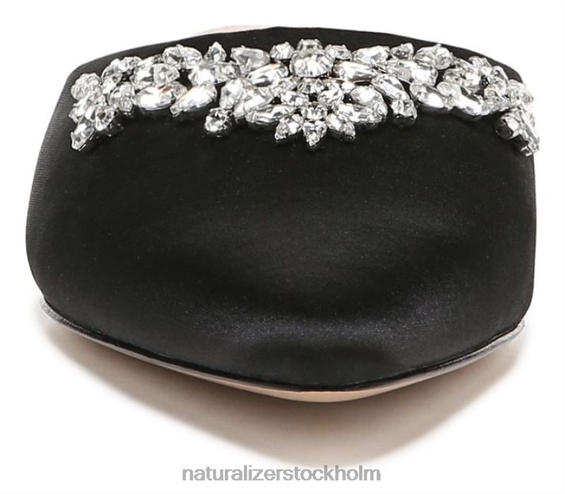 pyaar mule svart tyg 444DB102 mulor | Naturalizer kvinnor