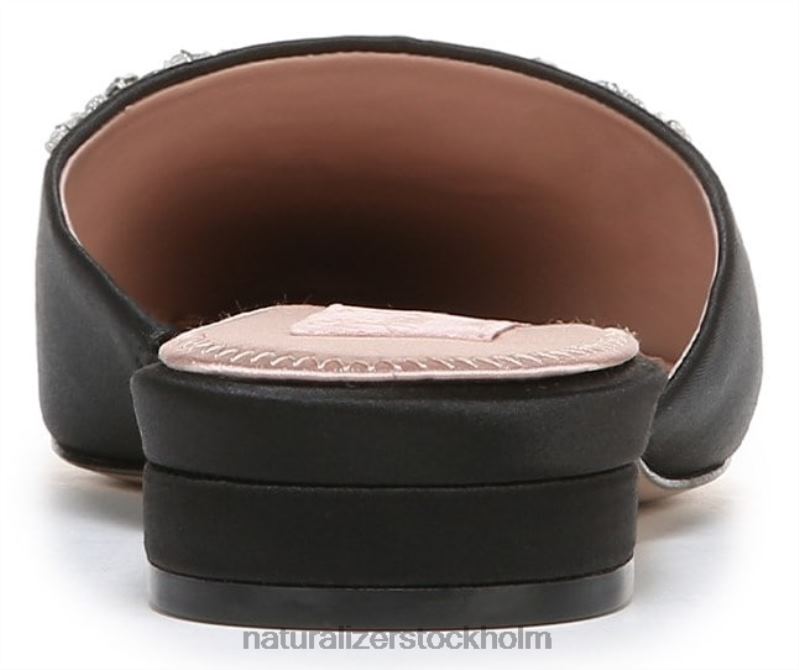 pyaar mule svart tyg 444DB102 mulor | Naturalizer kvinnor