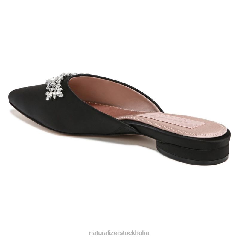 pyaar mule svart tyg 444DB102 mulor | Naturalizer kvinnor