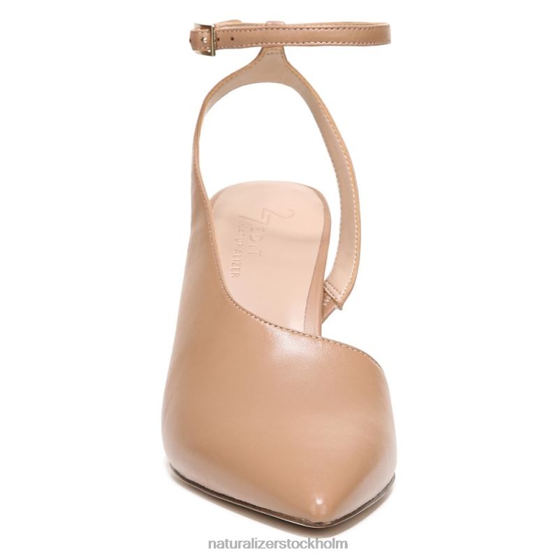 27 redigera adelice pump taupe läder 444DB218 pumpar | Naturalizer kvinnor