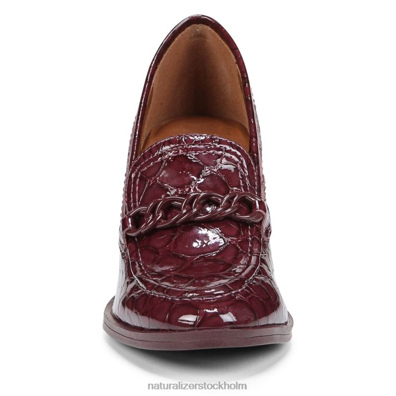 27 redigera bliss pump cabernet sauvignon krokodilskinn 444DB35 pumpar | Naturalizer kvinnor