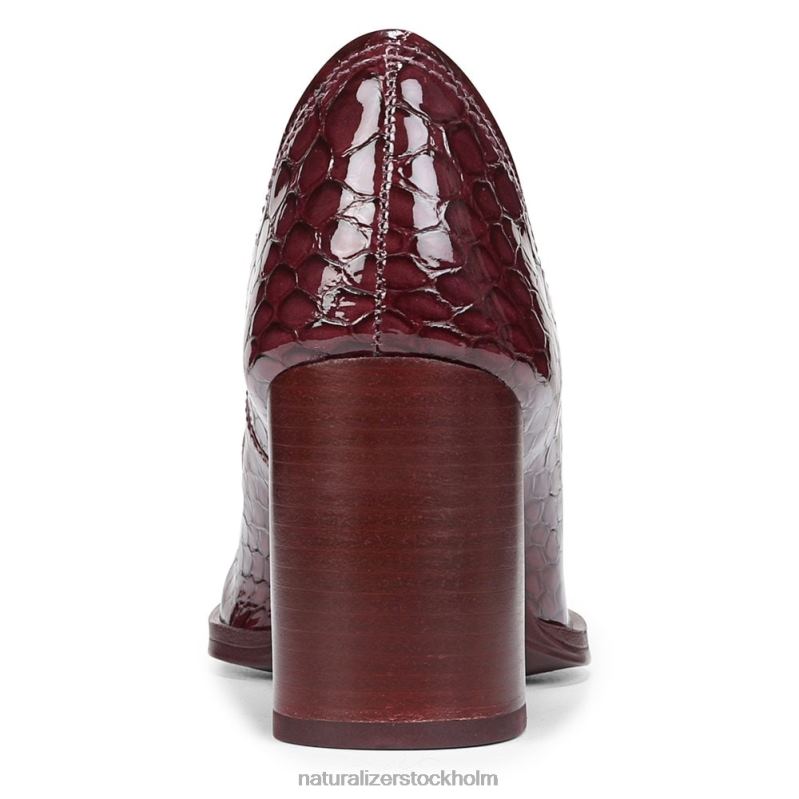 27 redigera bliss pump cabernet sauvignon krokodilskinn 444DB35 pumpar | Naturalizer kvinnor