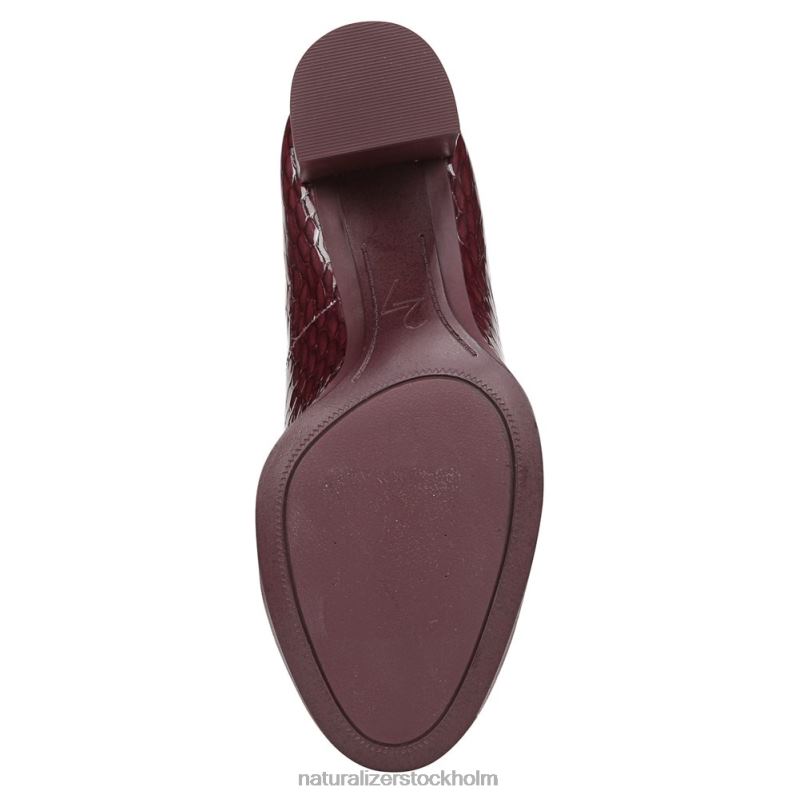 27 redigera bliss pump cabernet sauvignon krokodilskinn 444DB35 pumpar | Naturalizer kvinnor