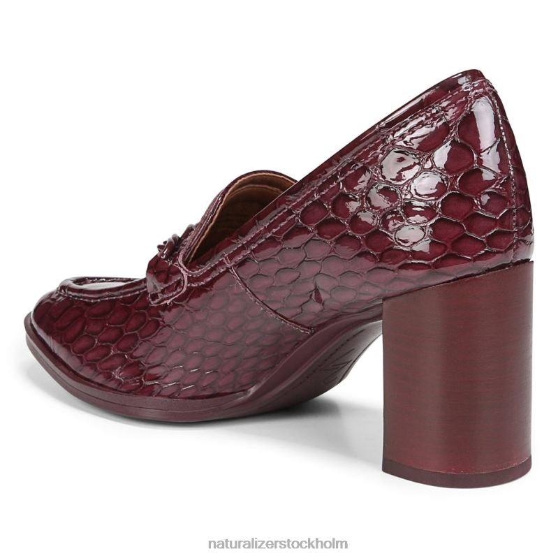 27 redigera bliss pump cabernet sauvignon krokodilskinn 444DB35 pumpar | Naturalizer kvinnor