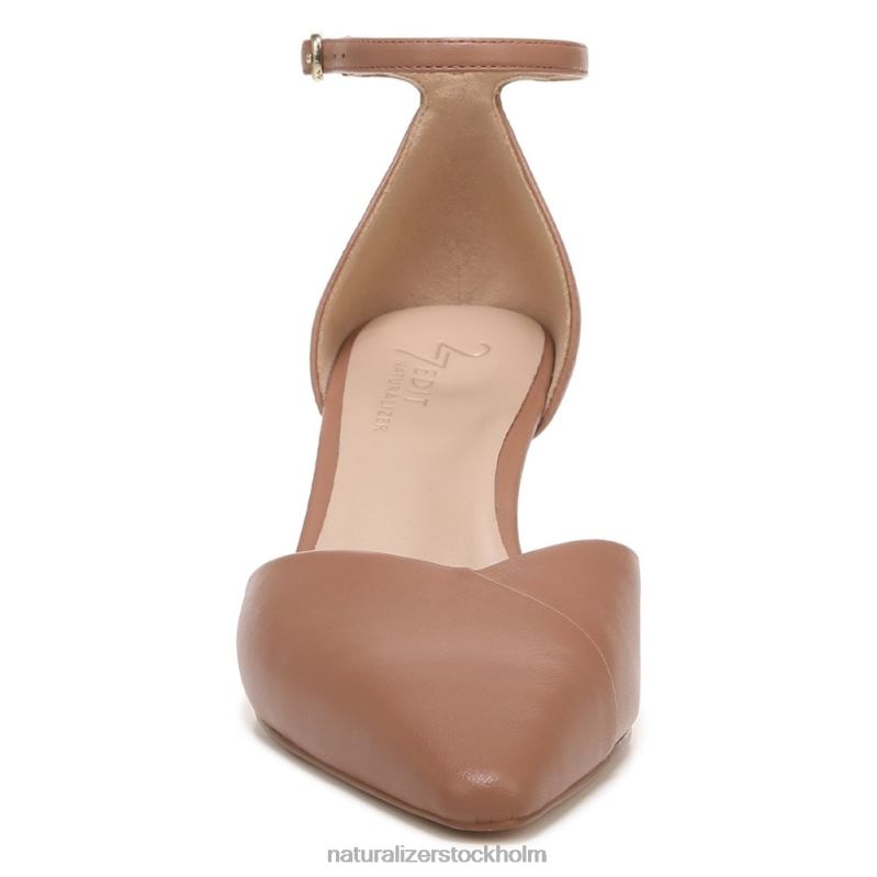 27 redigera danica dress pump taupe läder 444DB135 pumpar | Naturalizer kvinnor