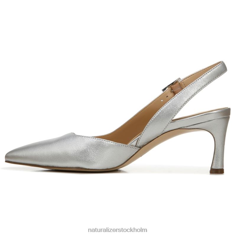27 redigera felicia pump silver läder 444DB145 pumpar | Naturalizer kvinnor