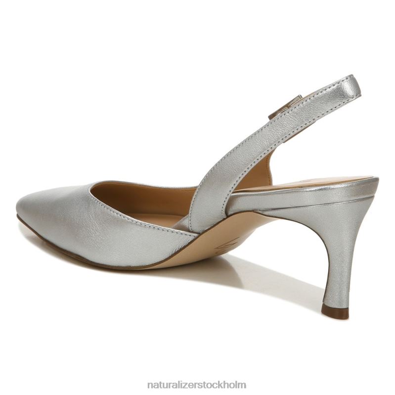 27 redigera felicia pump silver läder 444DB145 pumpar | Naturalizer kvinnor