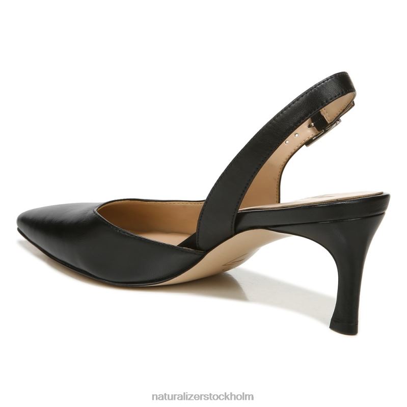 27 redigera felicia pump svart läder 444DB144 pumpar | Naturalizer kvinnor